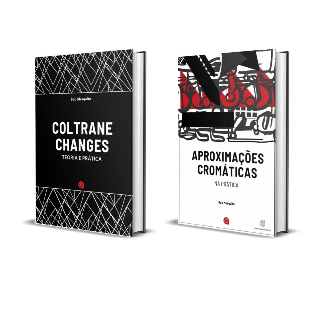 2 LIVROS: "Coltrane Changes" + Aproximações cromáticas