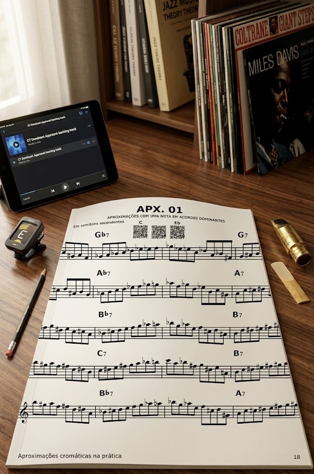 2 LIVROS: "Coltrane Changes" + Aproximações cromáticas