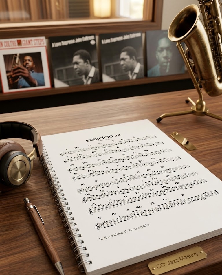 2 LIVROS: "Coltrane Changes" + Aproximações cromáticas